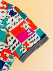 T-shirt color block 