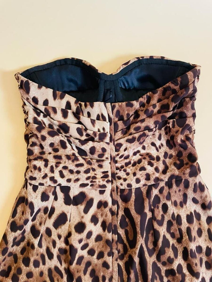 Iconico tubino leopardato 