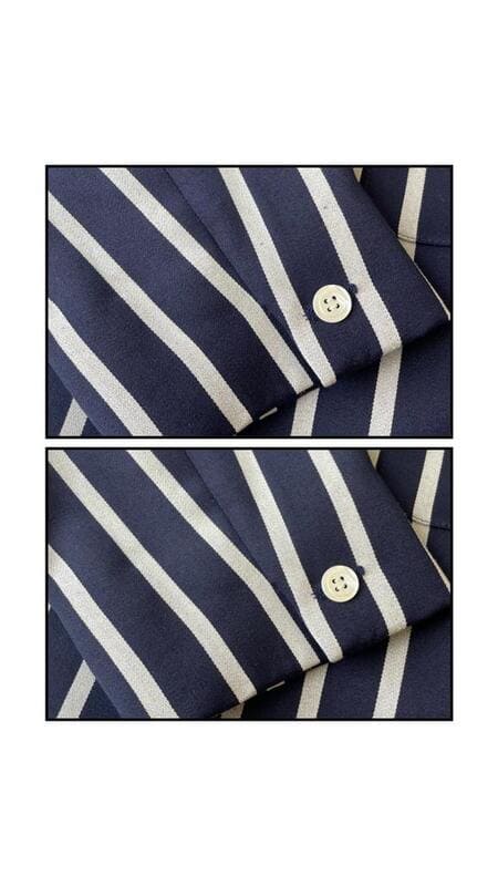Iconico blazer gessato Yves Saint Laurent