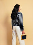 Iconico blazer gessato Yves Saint Laurent