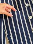 Iconico blazer gessato Yves Saint Laurent