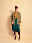 Blazer Max Mara Week End in lana fantasia check