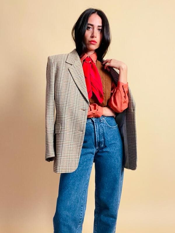 Blazer principe di Galles Max Mara weekend