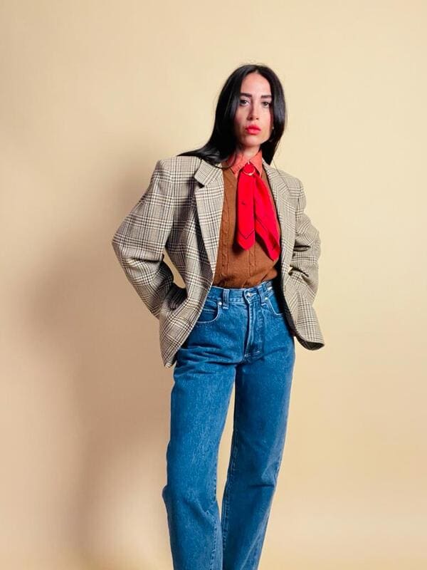Blazer principe di Galles Max Mara weekend
