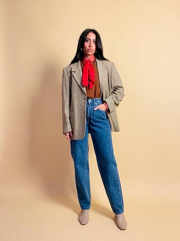 Blazer principe di Galles Max Mara weekend