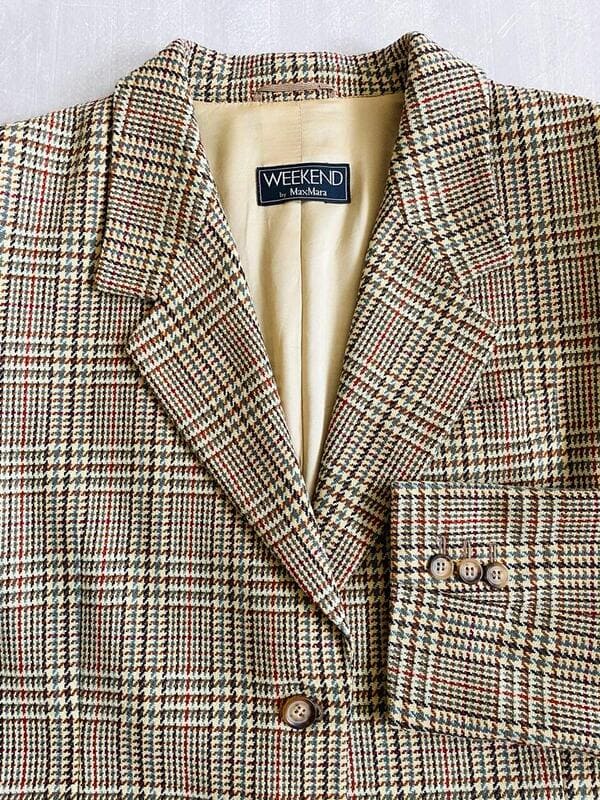 Blazer principe di Galles Max Mara weekend