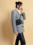 Blazer principe di Galles Yves Saint Laurent