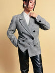 Blazer principe di Galles Yves Saint Laurent