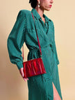 Mini bag in whips rossa