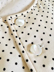 Completo a color panna a pois neri “Ungaro Parallele”