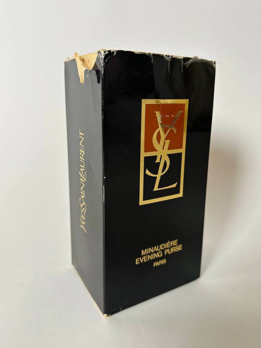 Yves Saint Laurent Minaudière Opium Evening Purse vintage