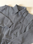 Jumpsuit vintage Sarabang de lana príncipe de Gales con cinturón a juego