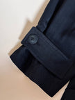 Soprabito oversize nero “Gianni Versace”