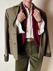 Gilet Yves Saint Laurent Tricot in lana Borgogna