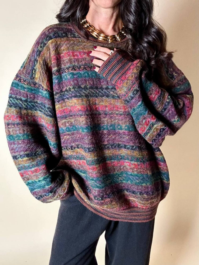 Pullover Missoni Sport a righe multicolor