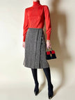 Mini bag modello Kelly in pelle multicolor Umberto Firenze