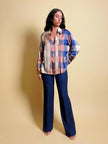 Camicia in misto seta