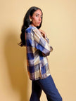 Camicia in misto seta