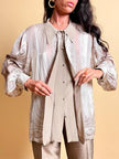 Camicia in pura seta fantasia paislay