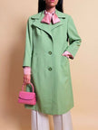 Light coat verde pistacchio