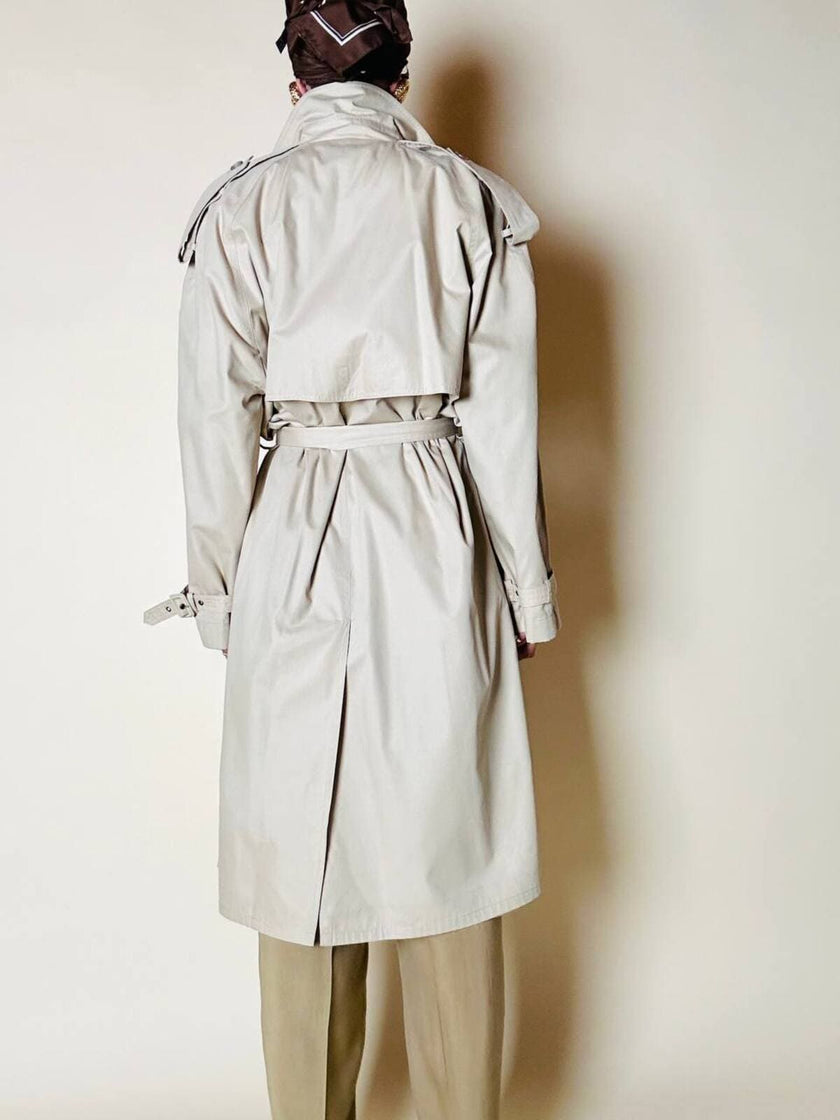Trench color sabbia “Yves Saint Laurent”