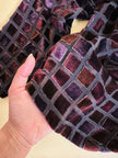Camicia sartoriale in velluto dévoré