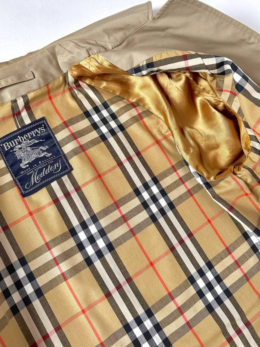 Trench vintage Burberry’s in gabardine beige
