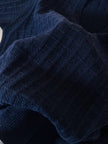 Maglioncino operato blu notte “Yves Saint Laurent”
