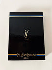 Vintage Yves Saint Laurent Collier mit herzförmigen Elementen und eingefassten, mehrfarbigen Kristallen