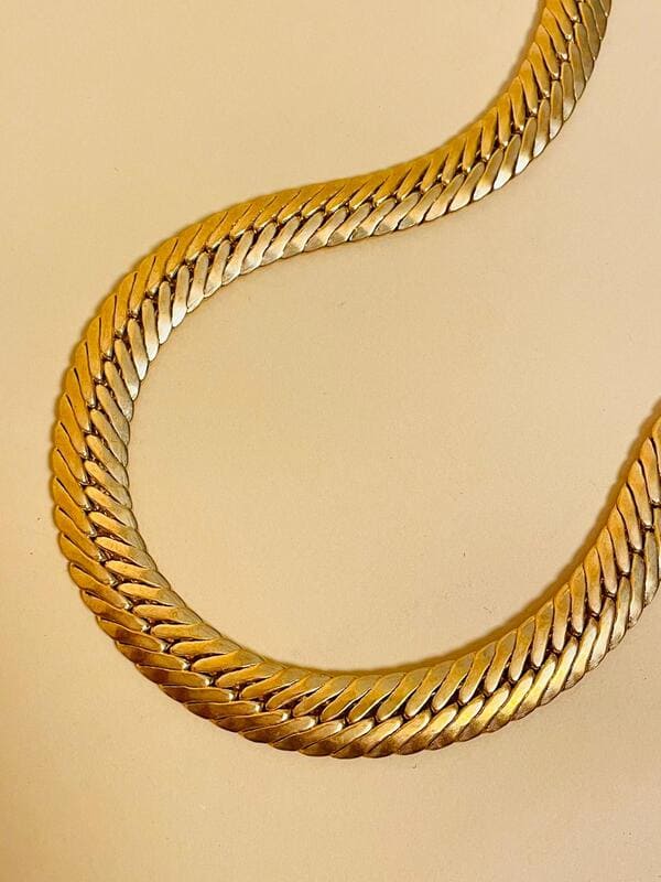 collier a catena oro giallo