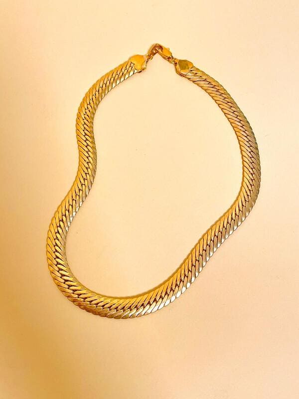 collier a catena oro giallo