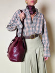 Camicia in cotone fantasia tartan “Burberrys”