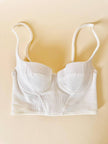 Bustier bianco “Malizia” by La Perla