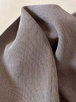 Pantalone Studio 0001 Ferré a vita alta con pince in tessuto operato greige