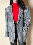 Blazer vintage Yves Saint Laurent in lana pied de poule