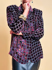 Camicia sartoriale in velluto dévoré