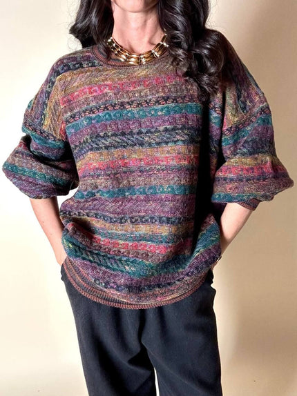 Pullover Missoni Sport a righe multicolor