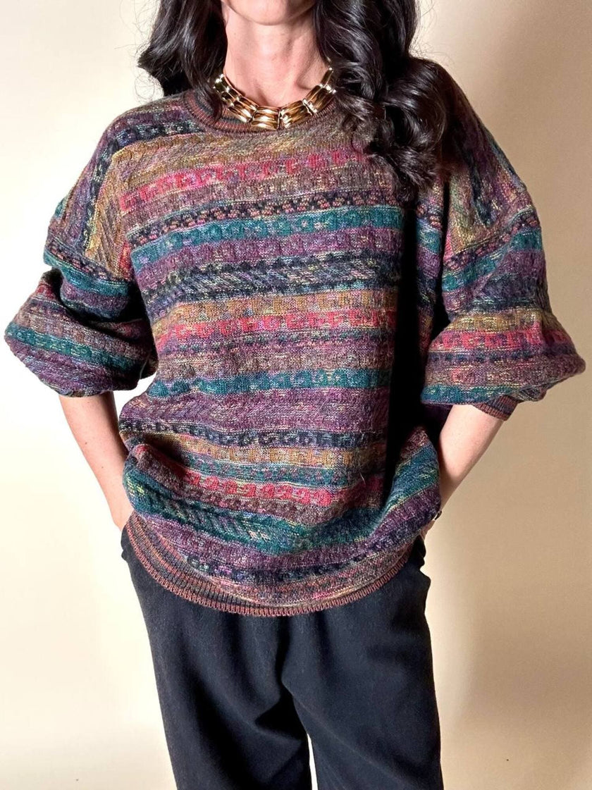 Pullover Missoni Sport a righe multicolor