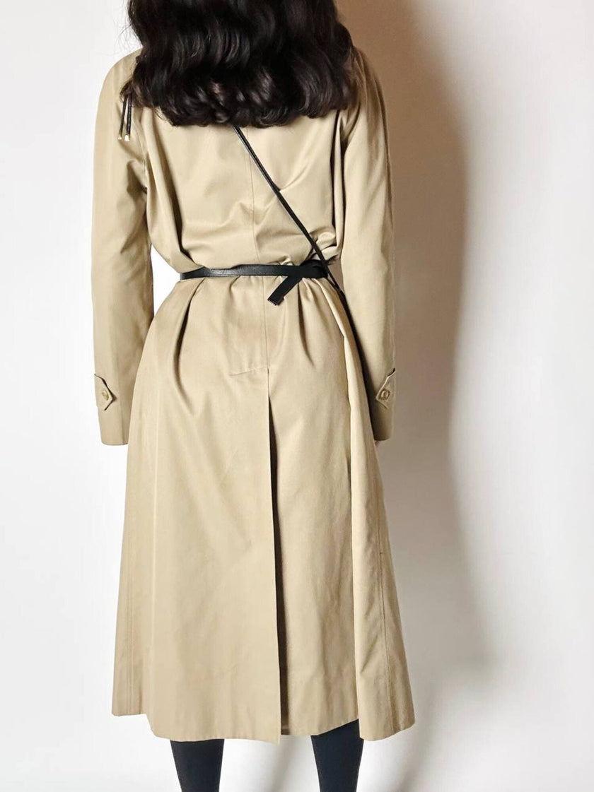 Trench vintage Burberry’s in gabardine beige