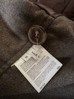 Giacca/bomber aviator in pelle testa di moro “Belfe & Belfe”