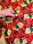 Camicia sartoriale in drill di seta fantasia mini bag