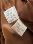 Vintage Max Mara blazer in pure dark camel cashmere