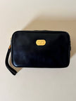 Beauty case in ecopelle nera “Valentino Garavani”