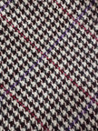 Blazer United Class Coll Colors Benetton in lana pied de poule beige e cioccolato con bottoni berlebeck