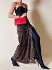 Gonna a portafoglio leopardata “Dolce & Gabbana”