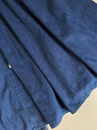 Abito chemisier Mister Luna in denim leggero con gonna a ruota e maniche a palloncino