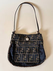 Borsa Fendi vintage in tela zucca