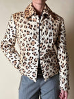 Giacca in cavallino leopardato “Iceberg”