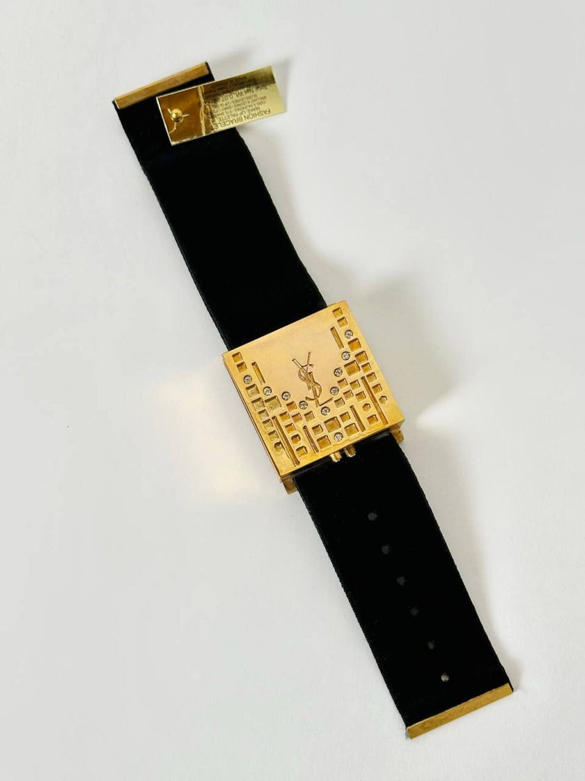 Yves Saint Laurent Vintage Fashion Bracelet Make-up Palette con Swarovski