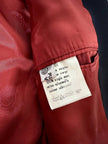 Blazer vintage Enrico Coveri You Young in rasato di lana blu notte con bottoni dorati